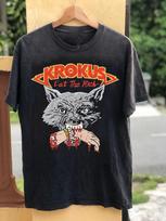 Krokus BAND EAT THE RICH T SHIRT SIZE S-5XL AM816 M gray