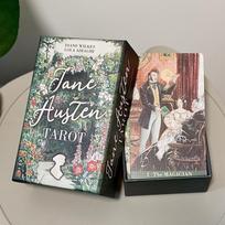 Jane Austen Card Deck With Thoughtful Creativity For Educational And Gift Use white