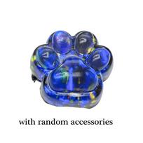 Taba Squishy Cat Paw Squeeze Toys Kawaii Sticky Squishies Fidget Toys For Adults Sensory Toys Soft Squeeze Toys Cat Paw blue