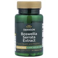 Swanson Boswellia Seretta Extract 125 mg 60 Veg Capsules 6 pcs 60 Tablets