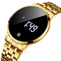 REWARD Reward Brand Reloj Digital Watch Quartz Men Casual LED Touch Screen Stainless Steel Black Year Month Simple Wrist Watch for Men simple digital quartz wat auksas