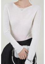 100% Merino Wool Seamless Herringbone Round Neck Pullover Base Layer Sweater M balta