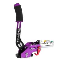 Racing Modification Hydraulic Drift Handbrake Gear Lever E-brake Replacement Hand brake Aluminium Alloy Universal Car Handbrake violetinė
