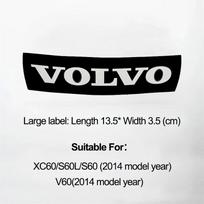 VOLVO XC60 S60 XC70 XC90 S40 S80 V60 priekinių grotelių emblema ženklelis galinių durelių bagažinės emblema lipdukas vairo lipdukas priedai
