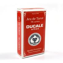 Jeu De Tarot Ducale Game Cards 78 Card French Tarot Deck Classic Marseille Style, Perfect for Divination & Spiritual Practice bordinė