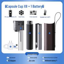 Portable Rechargeable Insulin Fridge: Airplane-Approved Travel Mini Cooler for Dorms and Trips black
