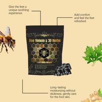 30-Herb Detox Foot Bath Beads Promote  Improve Sleep Stress Remove Moisture Detox Shaping Cleansing Foot Soak black