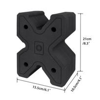 X-Block Bipod Shooting Rest Block Mount Lightweight and Portable Shooting Clamp EVA Foam Waterproof Reduces Recoil For Hunting2 A
