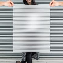 Diffraction Grating Sheet, Translucent, Flexible Quality Material, PETG, 50 gray