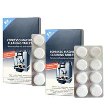 Coffee Machine Cleaning Tablets,Remove Pipe Grease,Scale And Residue,Suitable for Fully Automatic,Semi-Automatic,Espresso 16 pieces
