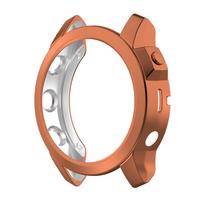 Garmin Fenix 7/7S/7X Pro Electroplated Anti-Drop Protective Watch Case 7/7 Pro rožinio aukso spalvos