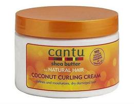 Cantu For Natural Hair Coconut Curling Cream 340g orange