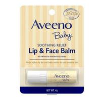 Aveeno Baby Soothing Relief Lip & Face Balm 4g gray