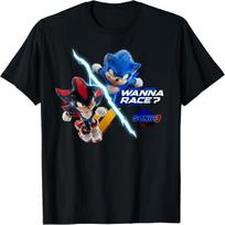 Sonic the Hedgehog 3 - _Wanna Race__ T-Shirt XXXXXL įvairiaspalvis