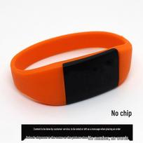 Electronic Locker Silicone Wristband with Sauna and Bath Number Plate black