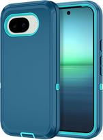 3IN1 Pilno Kūno Apsaugos Gynėjas Atsparus Dulkėms/Kritimui Dėklas Google Pixel 10A 9A 8A Pro XL tvirtas Originalus Sunkiosios Apkrovos Ott-Box Funda Google Pixel 9a