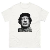 Muammar Al Gaddafi Aš Myliu Libiją T MARŠKINĖLIAI Unisex klasikiniai marškinėliai L black
