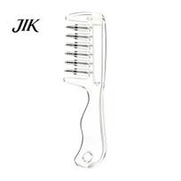Hair Treatment Oil Applicator Scalp Essential Comb, Refillable Care & Minoxidil Applicator, Dispenser Massage Comb with Ergonomic Handle A white