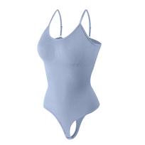 Thongs, Shapewear, Backless Bodysuits, Tummy-tucking Bodysuits, Lingerie, Corsets, Strappy Tops L gray