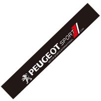Automobilio priekinio ir galinio stiklo lipdukas Dekoravimo priedai Peugeot 5008 408 308 Landtrek 208 2008 3008 Rifter 508 301 gray