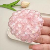 Shapeable Pearl Burst Beads Stress Ball Noisy Desktop Soothing Squeezing Crunchy Gifts For Children And Adults white