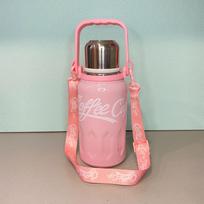 Large capacity Coca-Cola thermos cup 111 stainless steel kettle high value men's and women's outdoor portable sports water cup 1000ml