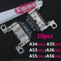 Original Charging Port Dock Plug For Samsung Galaxy A34 A35 A36 A56 A55 A53 A536B TYPE-C Charger Connector Socket Repair