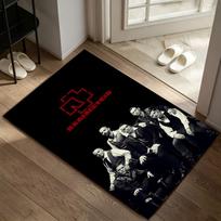 Rammstein A rug suitable for office chair areas living rooms and computer desks perfect for home offices and an ideal holiday gift 40cmx60cm gray