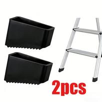 4Pcs Ladder Non-slip Feet Rubber Pads Foot Sleeve Furniture Mat Leg Chair Protectors Cover Accessories Safety Stability Durable