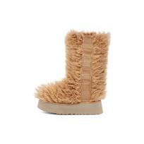 UGG Eco-Friendly Recycled Collection Simple Fashion Mid-Calf Boots Women boots Oatmeal-White 1130771-OATT 40 beige