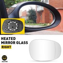 Fit E81 BMW E90 325i E92 E91 328i 335i Right 2009-11 Mirror Side Glass Heated gray