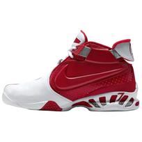 Nike Air Zoom Vick 2 Slip Resistant Abrasion Resistant Soccer Shoes Unisex White Red 599446-101 42.5