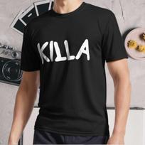 New Shirt Killa Tag Active Logo T-Shirt Funny Size S - 5XL S black