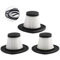 For Vacuum Cleaner Filter 3pcs Capture Fine Dust Particles Filter Dust Neu black