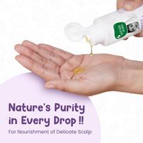 Mother Sparsh Nourishing Baby Hair Oil | Soothe & Nourishes Delicate Baby Scalp | Suitable Hair Oil for Newborns | Paraben Free, Sulphate Free- 1 beige