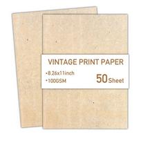 50 Sheets Simple Printing Paper Classical Pirate Scrolls  Office Supplies Style B white