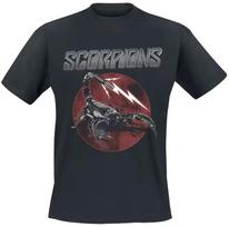 Vintage Scorpions Lightning Scorpion Print Unisex T-Shirt Soft Breathable Casual Tee Men Women Streetwear 130 gray
