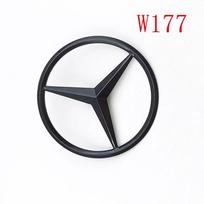 3D ABS Black A35 A45 A160 A180 A200 A250 Logo Letters 4MATIC Badge Car Rear Star Sticker AMG Emblem For Mercedes Benz W176 W177 black
