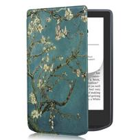 Case for Pocketbook Verse 629,Light Weight Slim Shockproof Premium Leather tamsiai žalia spalva