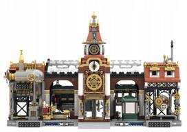 Pantasy Blocks 85007 Steampunk Train Station Set