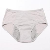 L-7XL Didelių dydžių moteriškos mergaičių didelio dydžio kelnaitės bambuko pluošto elastinis aukštas juosmuo, kvėpuojantis seksualus apatinis trikotažas 4XL pilka