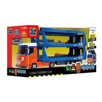 Tayo Mažas autobusas ilgas transportavimo automobilis IR 6 Tayo transporto priemonių rinkiniai Nr. 1 1SETS blue