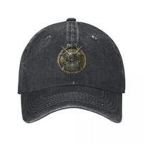 Viking Shield - Nordic Norse Valhalla Unisex Style Baseball Caps Distressed Denim Washed Hats Cap Adjustable Fit Cap Adjustable juoda