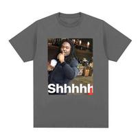 Lucki Graphic T-shirt Shhhhh Slayworld Opium Twizzy Rich KanKan Graphic T-shirts Men Women Cotton Summer Short Sleeve T Shirt 2XL black