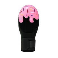 Baseball Sliding Mitt Adjustable Wrist Compression Strap Universal Left or Right Hand Baseball Kid rožinė