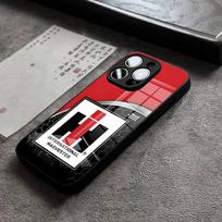 Case International Havester IH Traktoriaus Telefono dėklas IPhone 17 16 Pro Max 15 Plus 14 Pro 12 11 13 Mini X XR XS Max Stiklinis dangtelis iPhone12