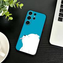 We B-Bare B-Bears Phone Case For Samsung S26,S25,S24,S23,S22,S21,S20,Plus,Fe,Lite,Others Black Cover Samsung S20plus5G blue