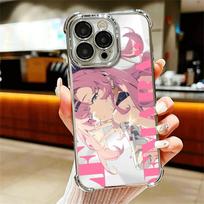 Zenless Zone Zero ZZZ Desgin Soft Phone Case For iPhone 15 16 17 Air 14 Pro Max 16E Plus 13 12 Mini Plating Anti-Fall Fundas iPhone 15 Plus gray