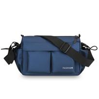Men's Shoulder Bag Messenger Bag Travel Messenger Bag mėlyna