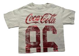 Coca-Cola Juniors Coke Coca-Cola 86 Cropped Cream Shirt New S, M, L, XL L brown